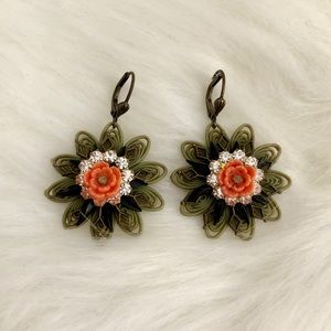 Stunning Flower Earrings